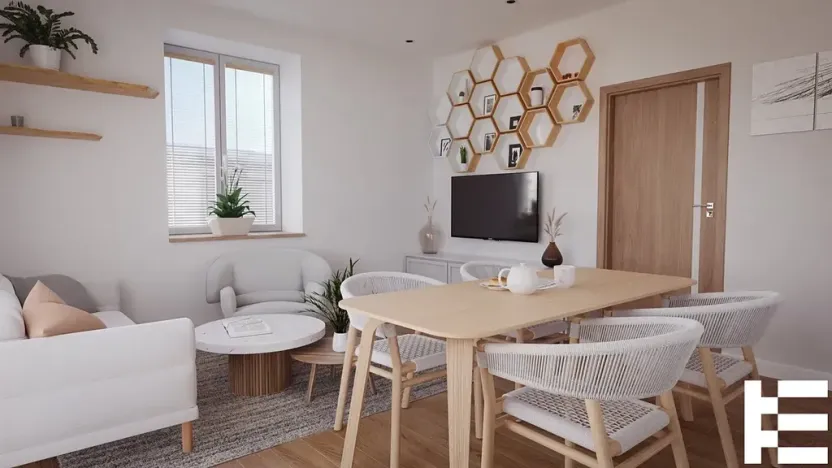 Prodej bytu 2+kk, Miličín, 53 m2