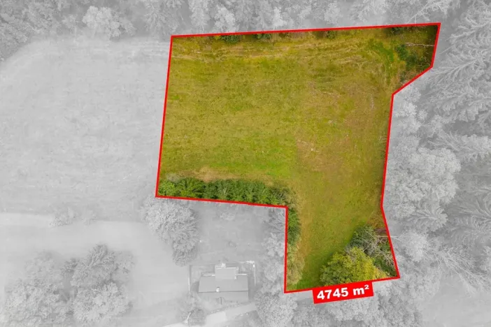 Prodej louky, Maršovice, 4745 m2