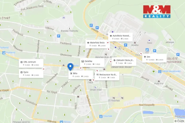 Prodej bytu 3+1, Praha - Braník, Údolní, 60 m2