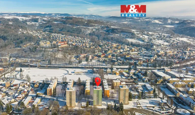 Prodej bytu 2+1, Semily - Podmoklice, Jižní, 55 m2