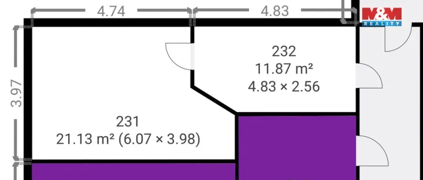 Pronájem komerční nemovitosti, Ústí nad Labem - Severní Terasa, Šrámkova, 33 m2