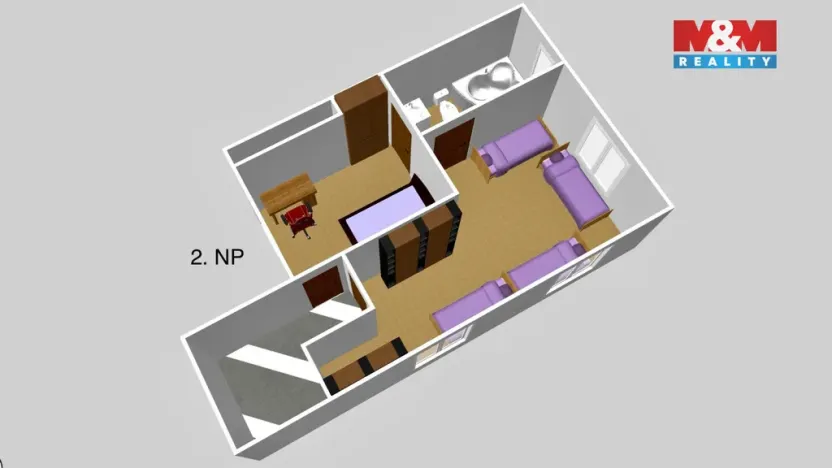 Prodej rodinného domu, Nedvědice - Pernštejn, 87 m2