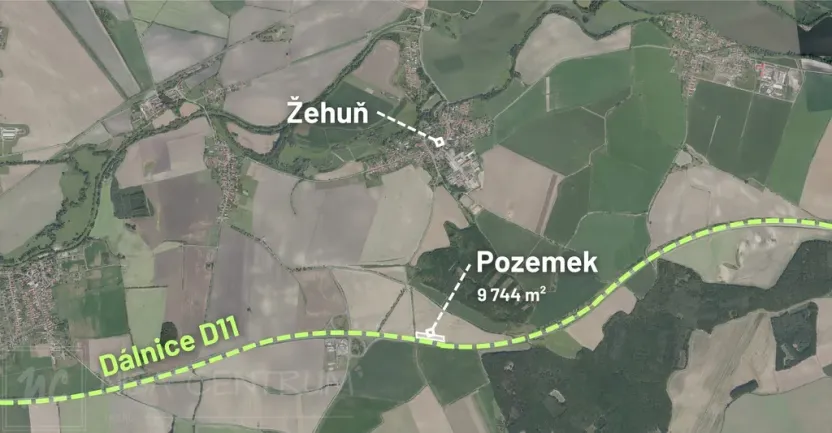 Prodej podílu 2/9 pole, Polní Chrčice, 2165 m2