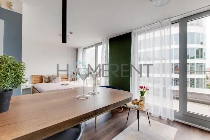 Pronájem bytu 1+kk, Praha - Smíchov, Plzeňská, 31 m2