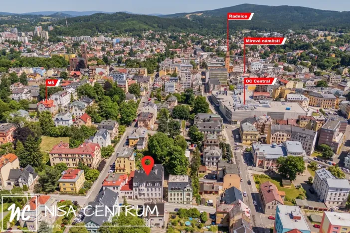 Prodej činžovního domu, Jablonec nad Nisou, 1647 m2