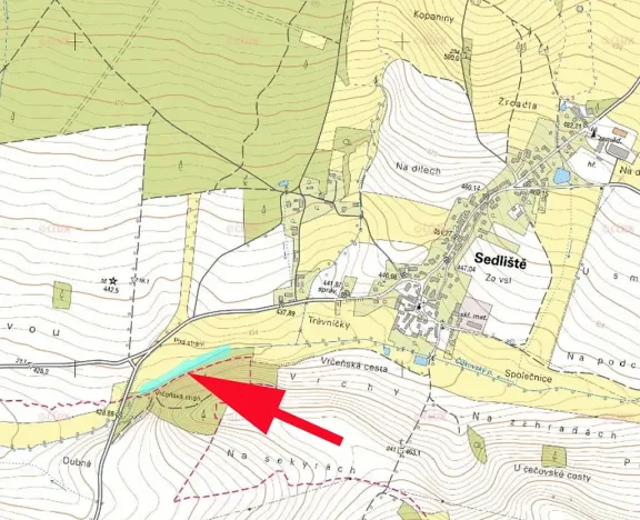 Prodej louky, Sedliště, 8352 m2