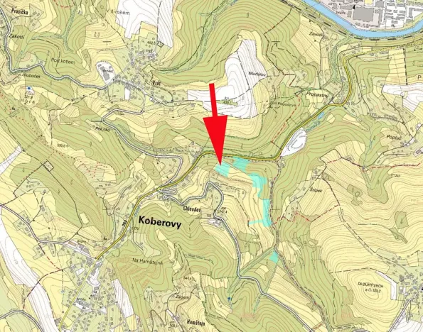 Prodej louky, Železný Brod, 2213 m2