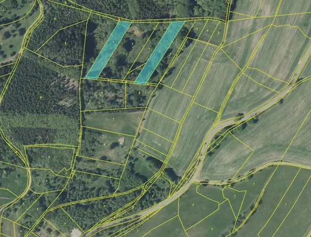 Prodej louky, Nový Hrádek, 2887 m2