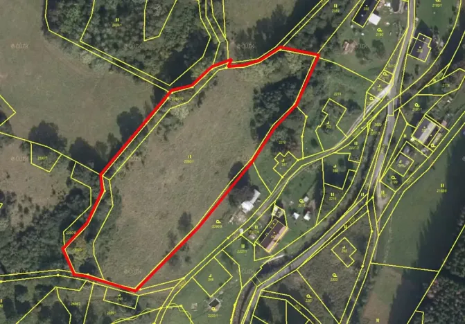 Prodej louky, Vápenná, 9159 m2