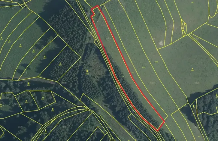 Prodej pole, Lhota u Vsetína, 4064 m2
