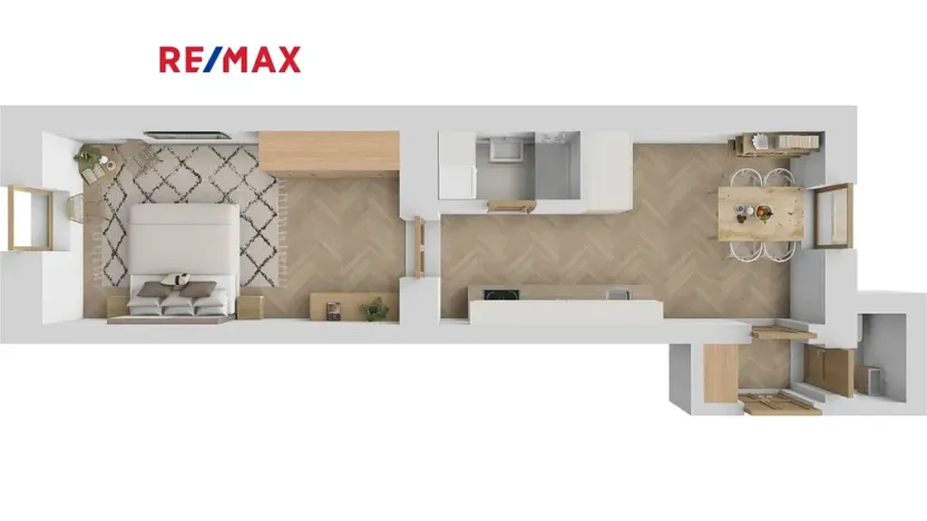 Prodej bytu 2+kk, Praha - Smíchov, Kováků, 38 m2