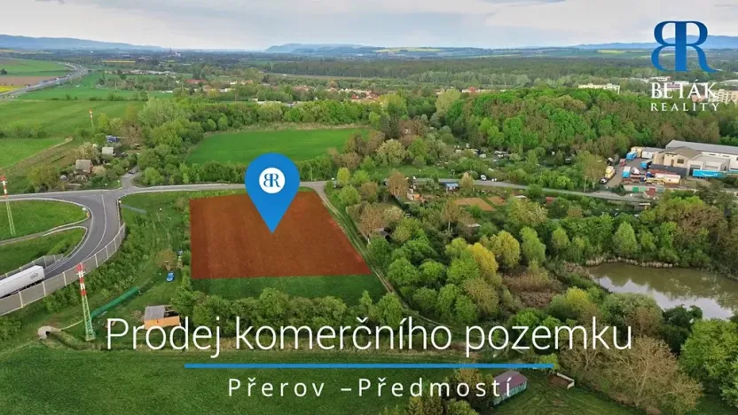 Prodej komerčního pozemku, Přerov, Žernava, 4309 m2