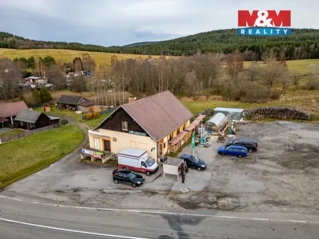Prodej obchodního prostoru, Zbytiny - Blažejovice, 160 m2