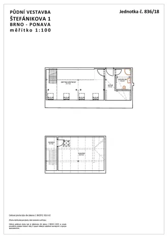 Prodej bytu 2+kk, Brno, Štefánikova, 60 m2