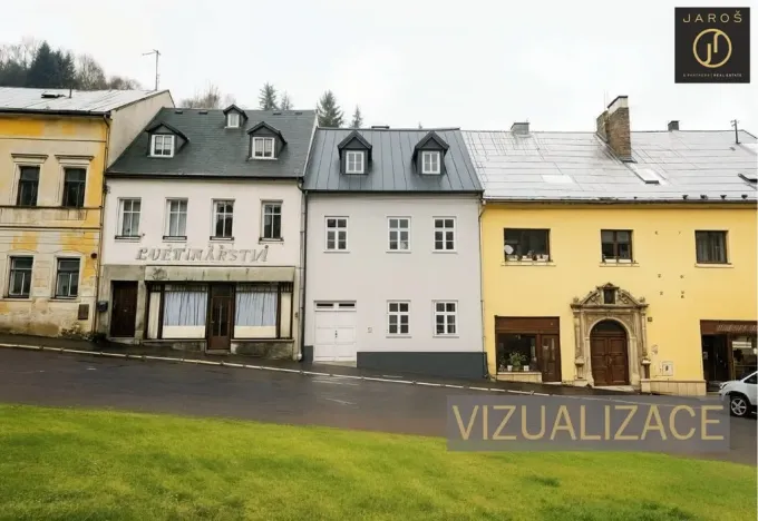 Prodej ubytování, Jáchymov, náměstí Republiky, 220 m2