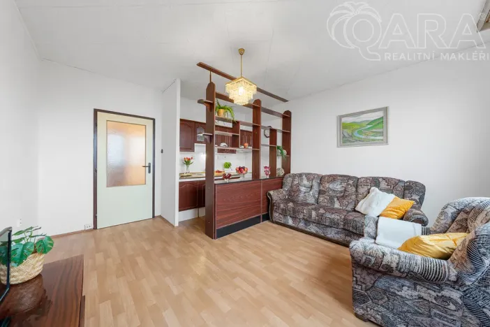 Pronájem bytu 2+kk, Ústí nad Labem - Severní Terasa, Rabasova, 42 m2