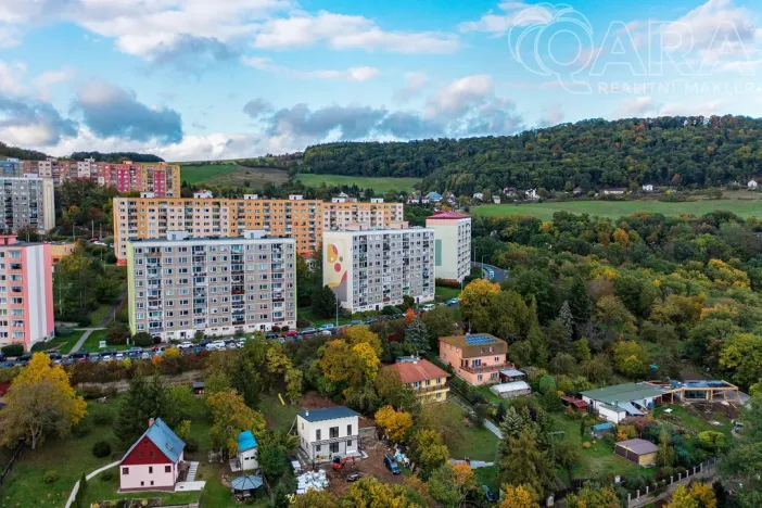 Pronájem bytu 2+kk, Ústí nad Labem - Severní Terasa, Rabasova, 42 m2