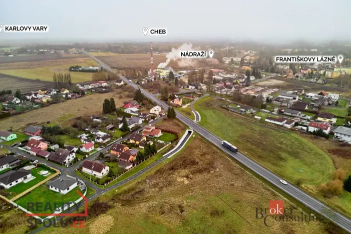 Prodej pozemku pro bydlení, Františkovy Lázně - Horní Lomany, 836 m2