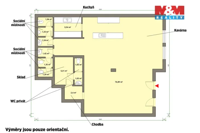 Prodej obchodního prostoru, Mariánské Lázně, Masarykova, 101 m2