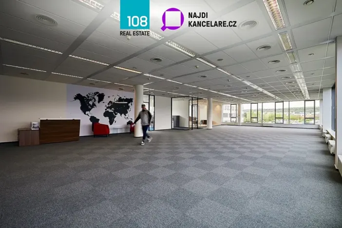 Pronájem kanceláře, Praha - Jinonice, Radlická, 1000 m2