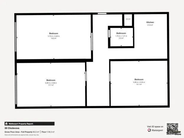 Pronájem bytu 3+1, Ostrava - Hrabůvka, Cholevova, 76 m2