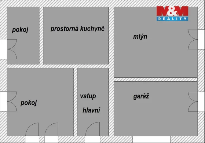 Prodej historického objektu, Machov, 268 m2