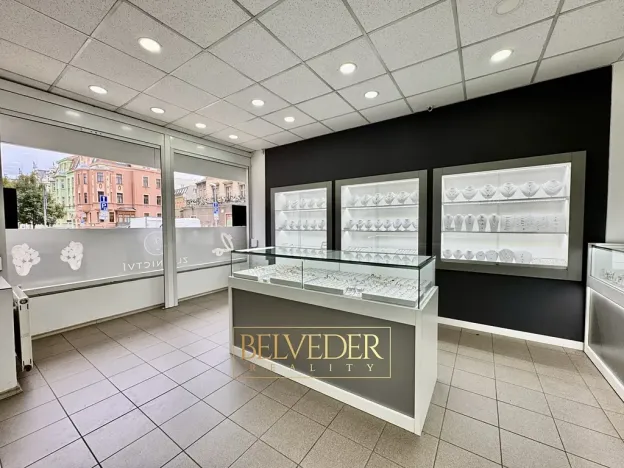 Pronájem obchodního prostoru, Teplice, Masarykova třída, 50 m2