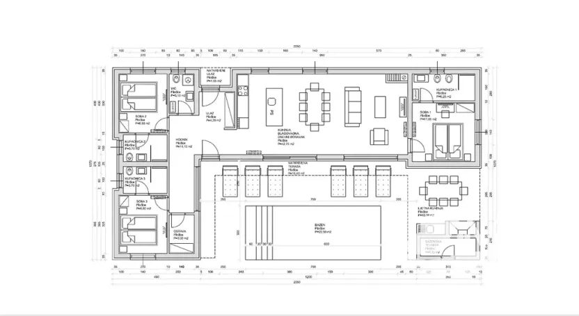 Prodej vily, Privlaka, Chorvatsko, 138 m2