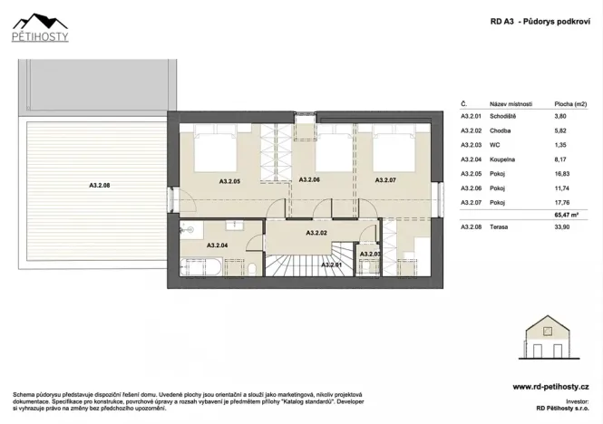 Prodej rodinného domu, Pětihosty, 163 m2