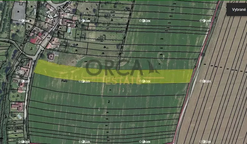 Prodej pole, Čeložnice, 1143 m2