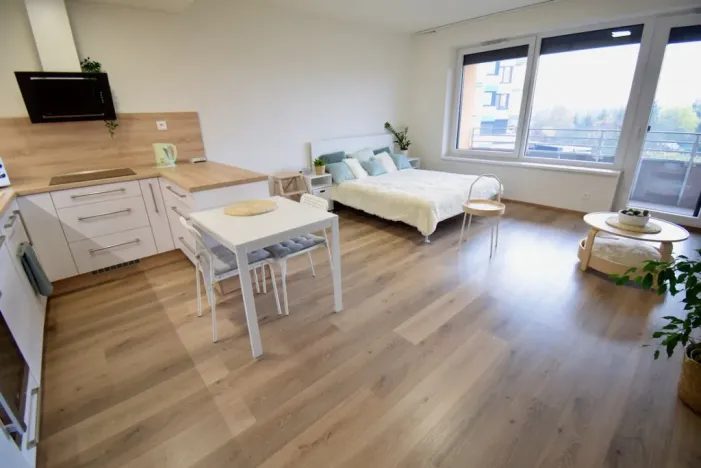 Pronájem bytu 1+kk, Olomouc - Povel, Slavonínská, 41 m2