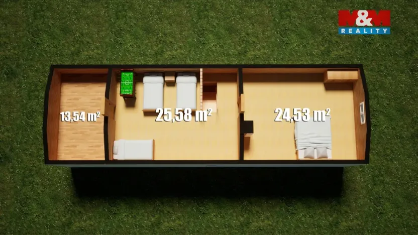 Prodej rodinného domu, Domousnice, 101 m2