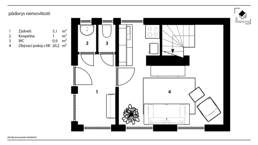 Prodej chaty, Lešany, 45 m2
