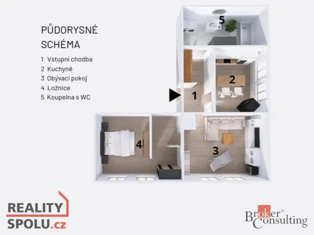 Prodej bytu 2+1, Hrádek nad Nisou, Sokolská, 78 m2