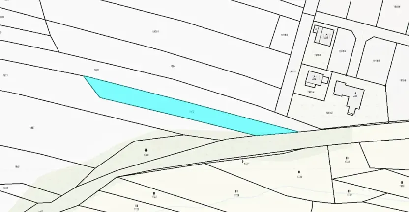 Dražba pole, Vlašim, 1838 m2