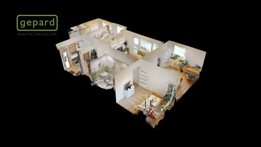 Prodej bytu 4+1, Teplice - Trnovany, Maršovská, 77 m2