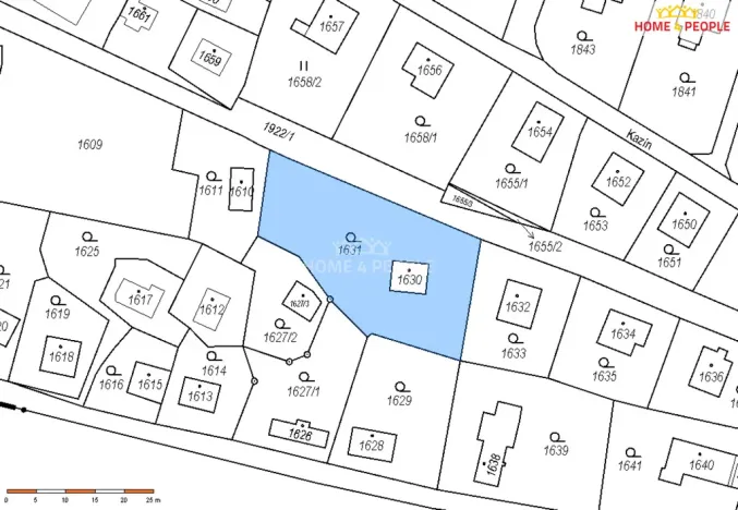 Prodej zahrady, Praha - Lipence, 709 m2