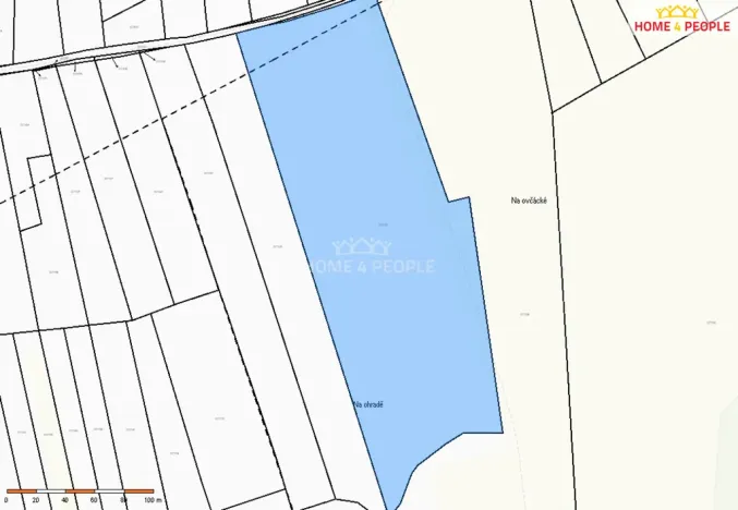 Prodej pole, Praha - Lipence, 32406 m2