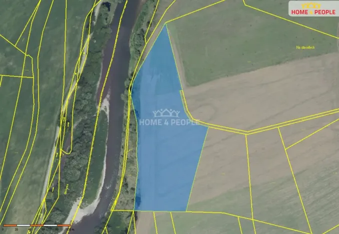 Prodej pole, Praha - Lipence, 19556 m2