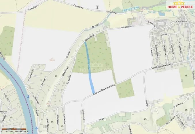 Prodej pole, Praha - Lipence, 10065 m2