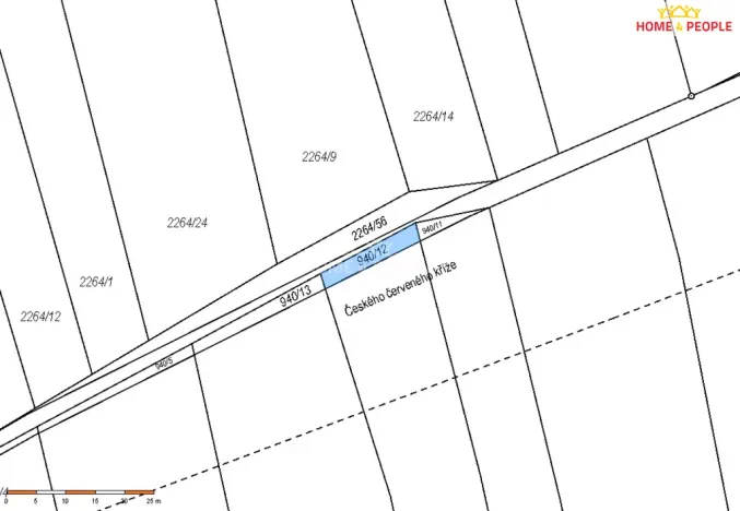 Prodej pozemku, Praha - Lipence, 53 m2