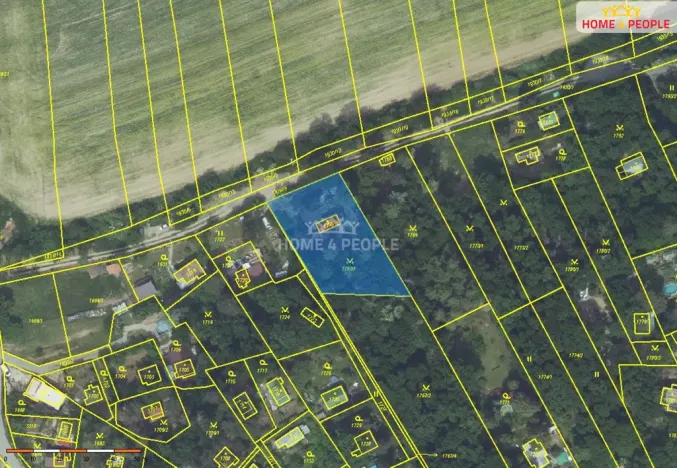 Prodej pozemku, Praha - Lipence, 1285 m2