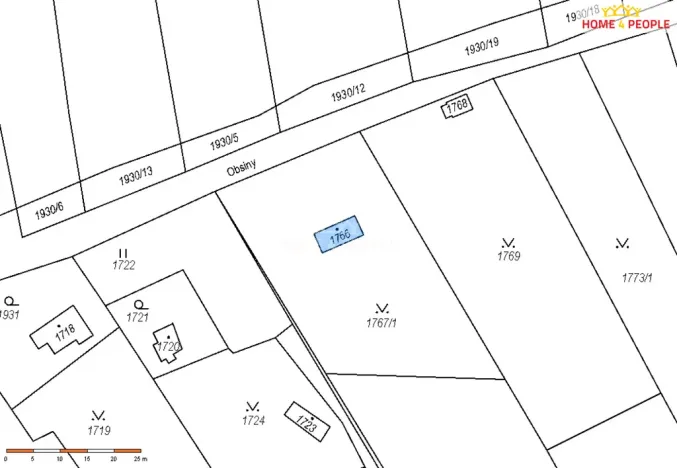 Prodej pozemku, Praha - Lipence, 32 m2