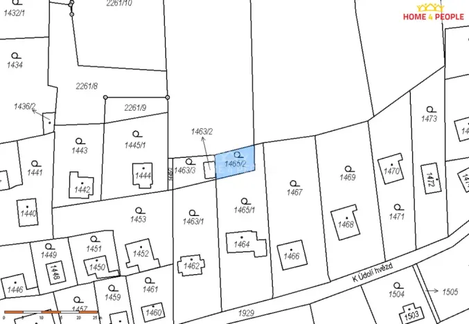 Prodej zahrady, Praha - Lipence, 70 m2