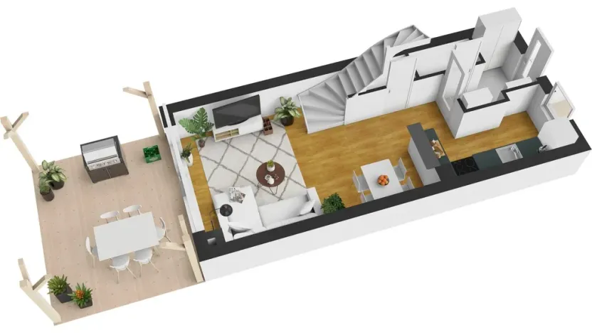 Prodej rodinného domu, Buštěhrad, Ořešín, 95 m2