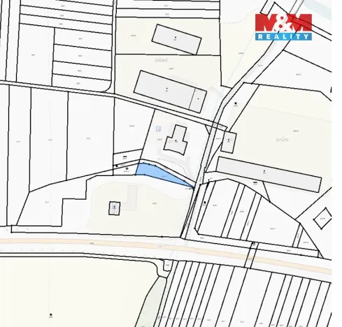 Pronájem komerčního pozemku, Drslavice, 748 m2