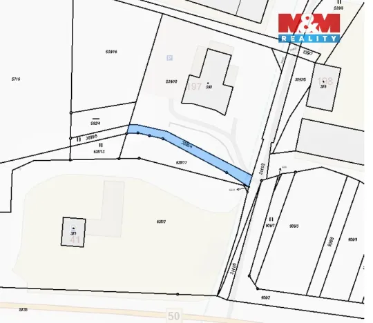 Pronájem komerčního pozemku, Drslavice, 748 m2