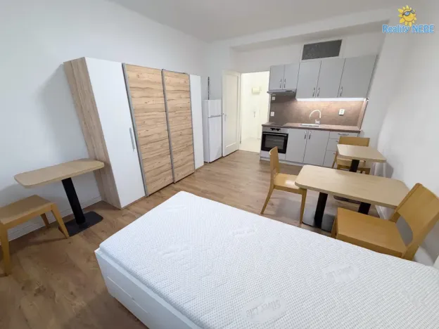 Pronájem bytu 1+kk, Praha - Žižkov, Baranova, 24 m2