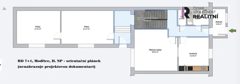 Prodej rodinného domu, Modřice, Hybešova, 237 m2