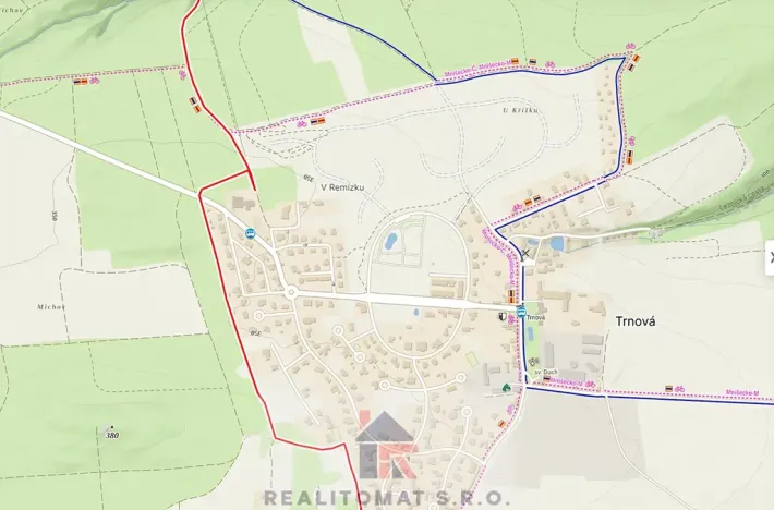 Prodej pozemku pro bydlení, Trnová, 596 m2